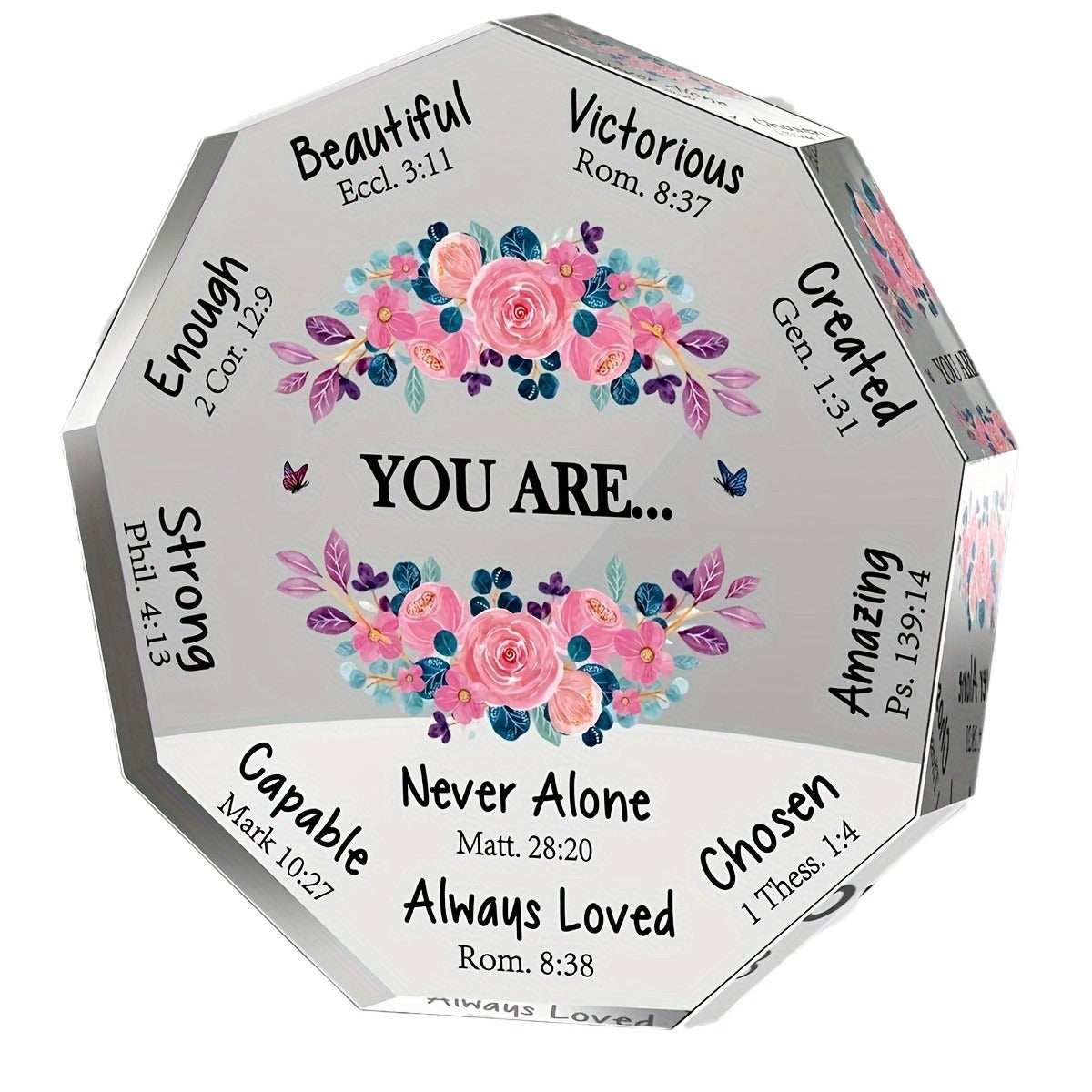 Wholesale Mother's Day Polygonal Acrylic Ornaments