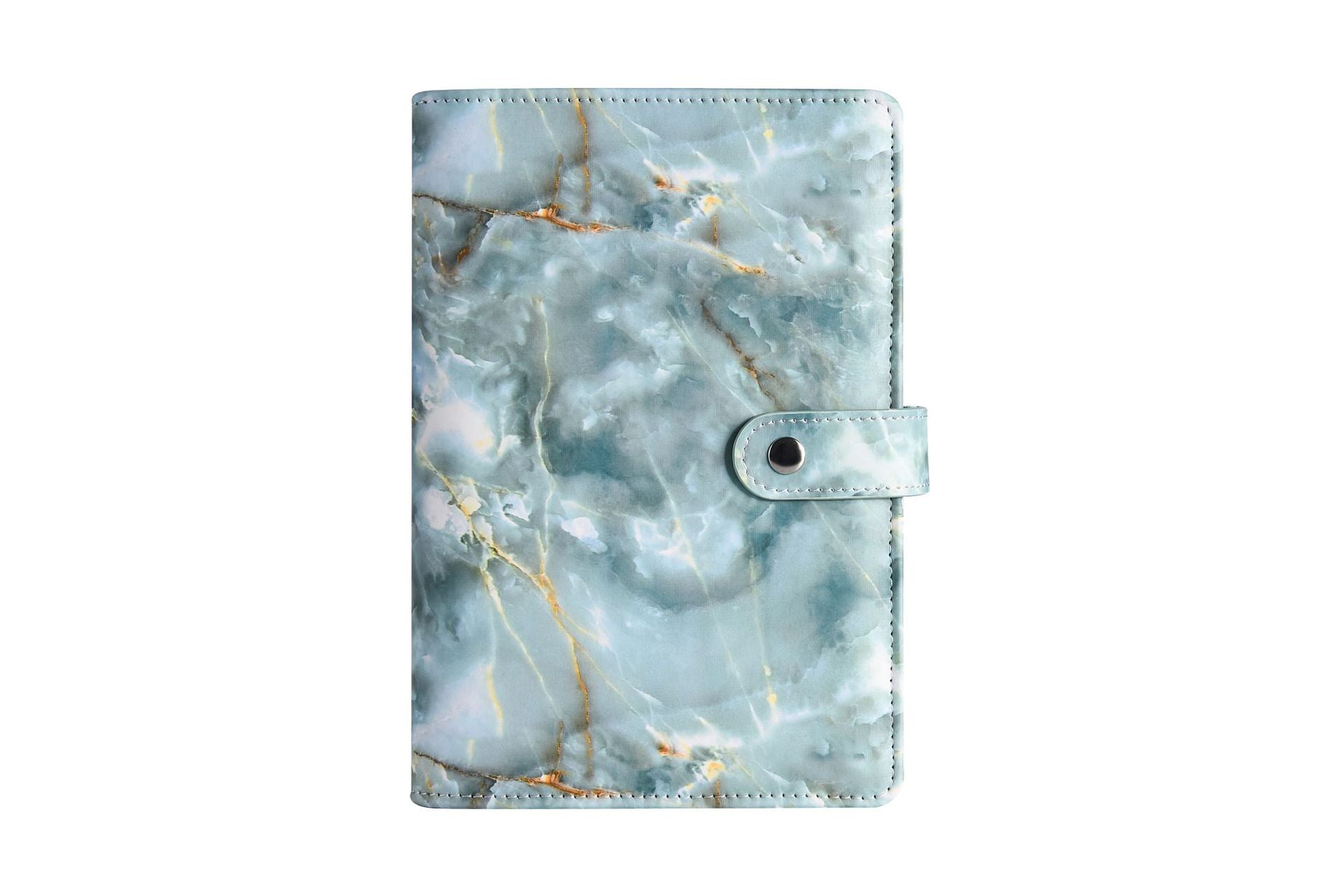 Wholesale Macaron Leather PU Notebook with Marble Pattern A6 Loose Leaf Notebook