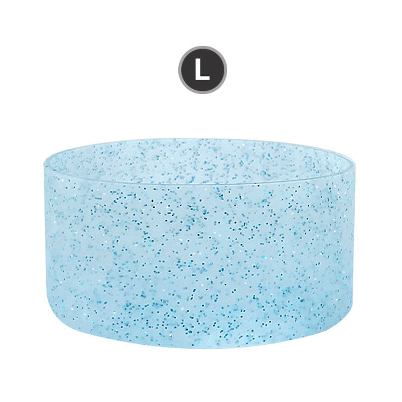 Wholesale Large Glitter Silicone Heat-insulated Luminous Anti-fall Protective Cover Cup Accessories