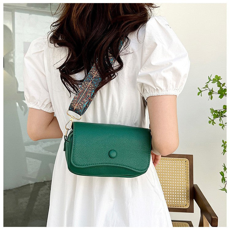 Wholesale Broadband PU Single Shoulder Crossbody Bag Cylinder