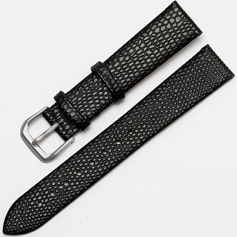 Wholesale Lizard Pattern Head Layer Cowhide Waterproof Watch Straps