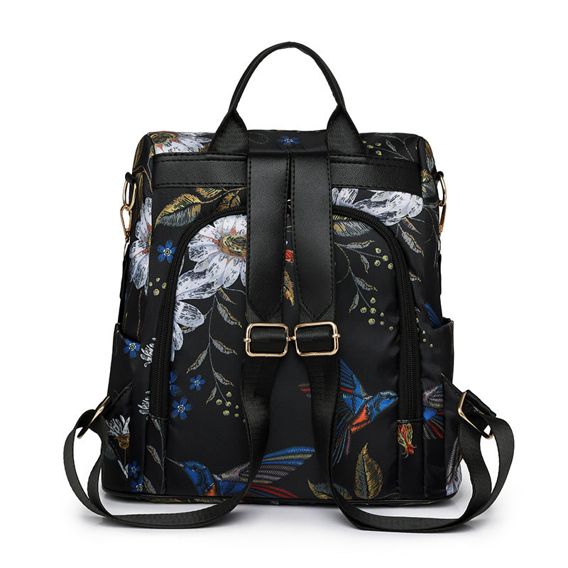 Wholesale Ethnic Style Oxford Cloth Large Capacity Casual Backpack