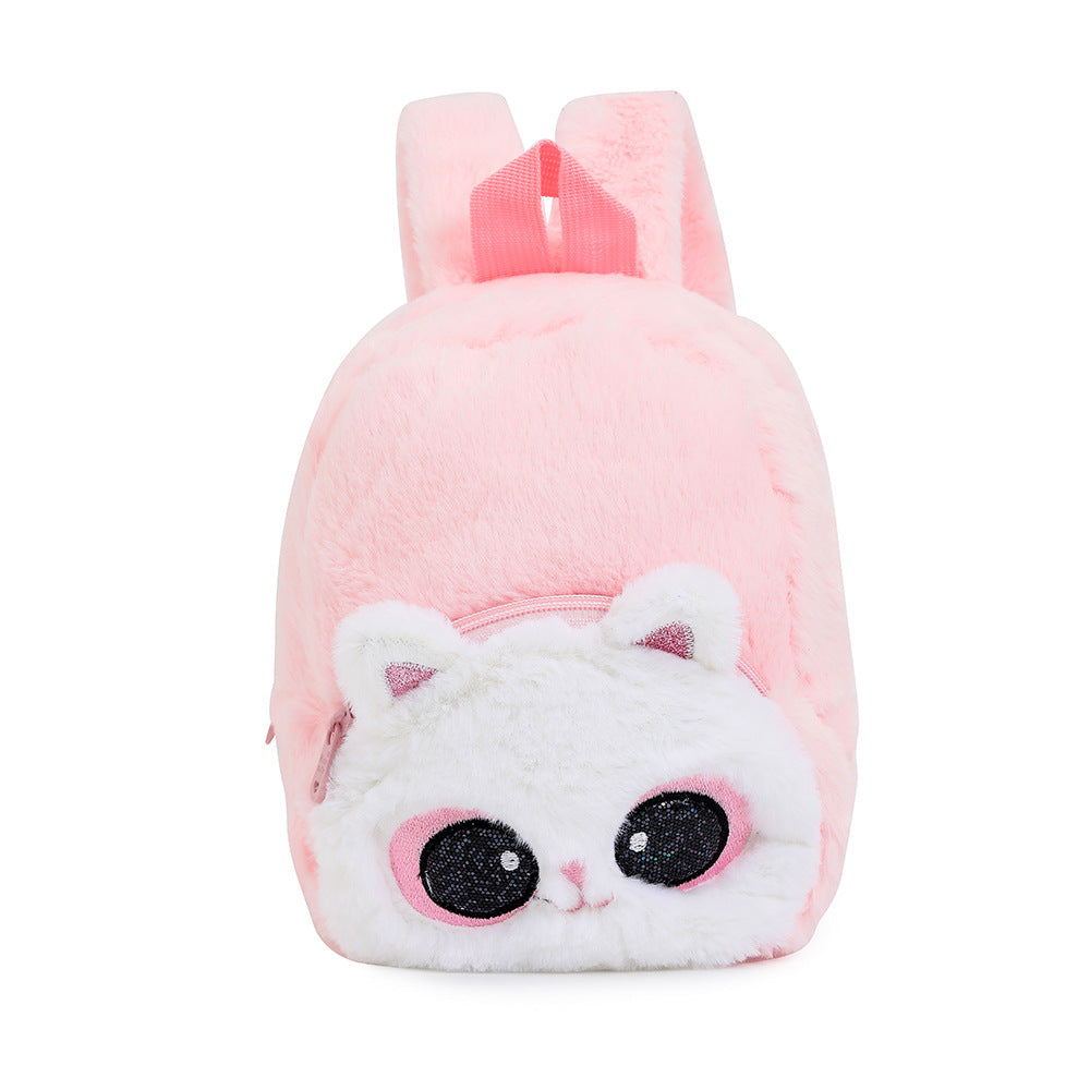 Wholesale Unicorn Plush Big Eyes Cartoon Backpack