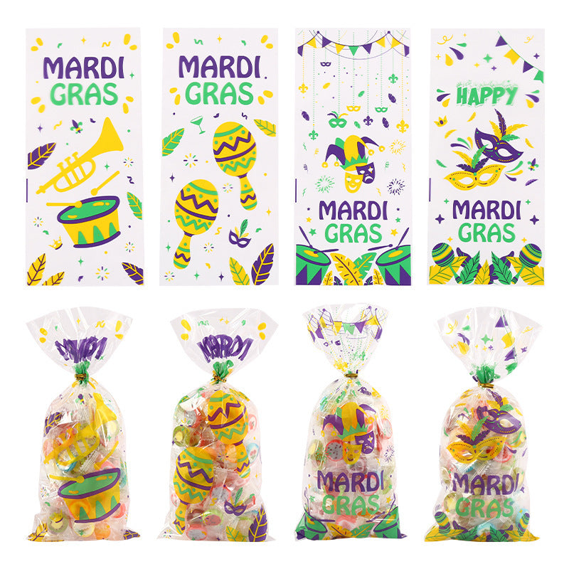 Wholesale Carnival Party Clown Print Candy Wrapper Bag