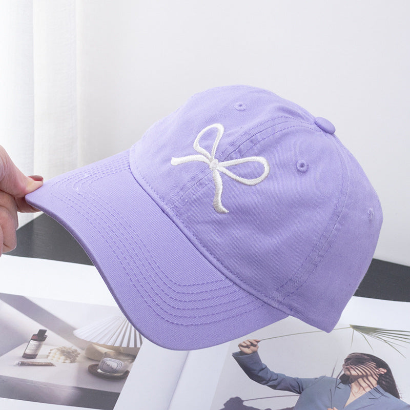 Wholesale Sweet Bow Embroidered Baseball Cap