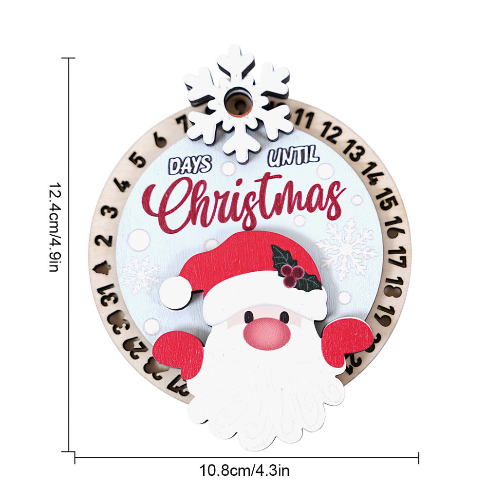 Wholesale Christmas 3D Countdown Photo Frame Magnetic Fridge Magnet