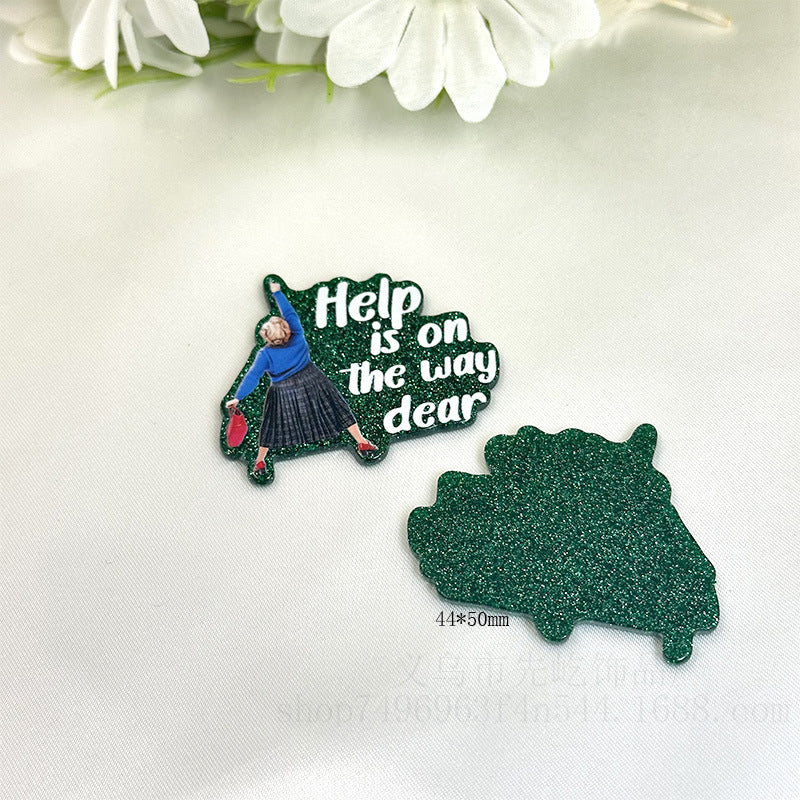 Wholesale 50pcs Loose Powder Cartoon Medical Series Acrylic DIY Patch Accessories