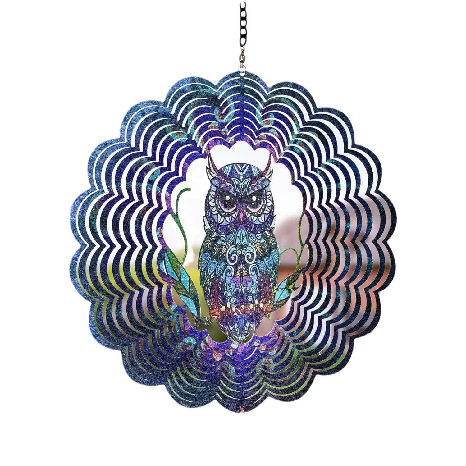 Wholesale Animal 3D Rotating Wind Chimes Outdoor Decoration