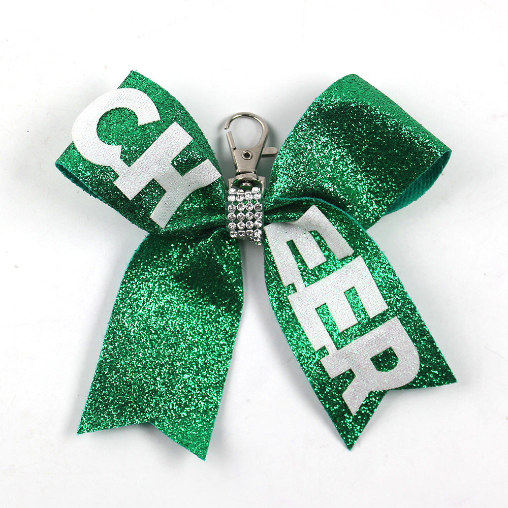 Wholesale 5pcs Cheerleading Shiny Fashion Accessories Keychains
