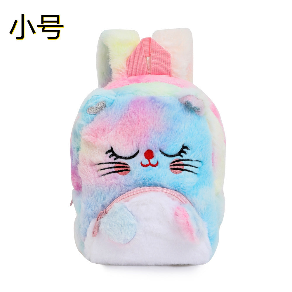 Wholesale Unicorn Plush Big Eyes Cartoon Backpack