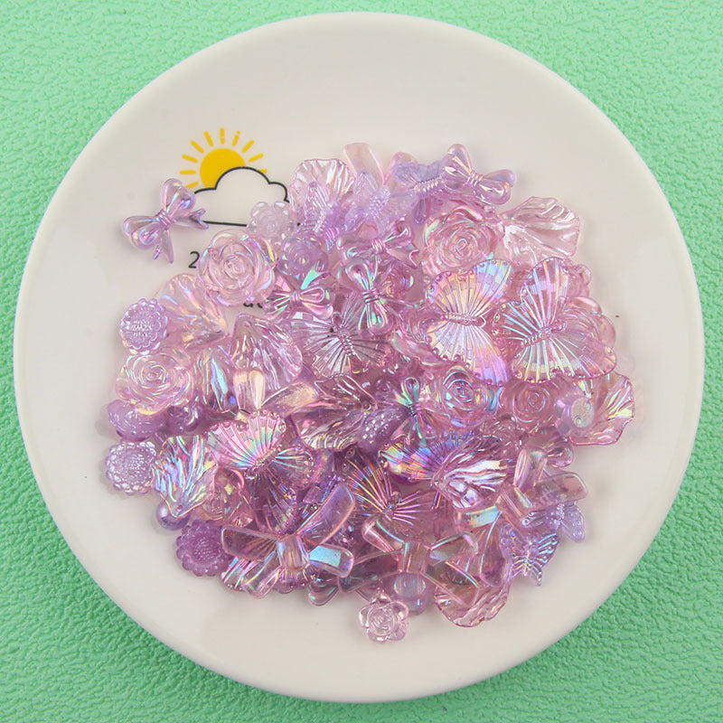 Wholesale 50pcs/pack Colorful Mixed Baroque Resin Cream Phone Case