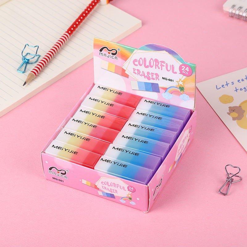 Wholesale Cartoon Dinosaur Sandwich PVC Eraser