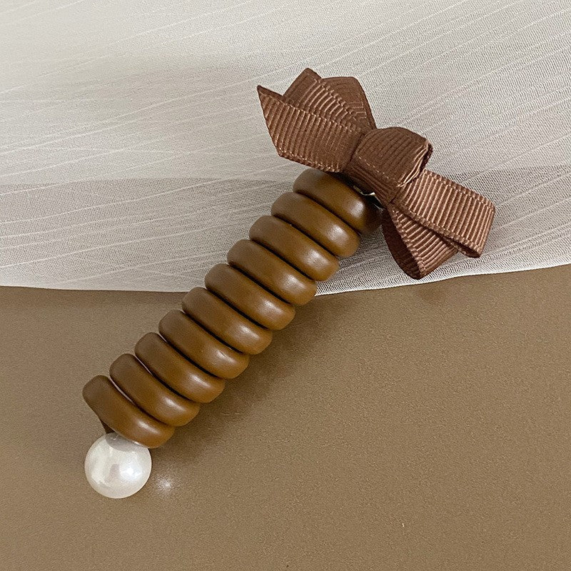 Wholesale Sweet Sunflower Bubble Braid Hair Artifact Ponytail High-end Telephone Line Hair Scrunchies