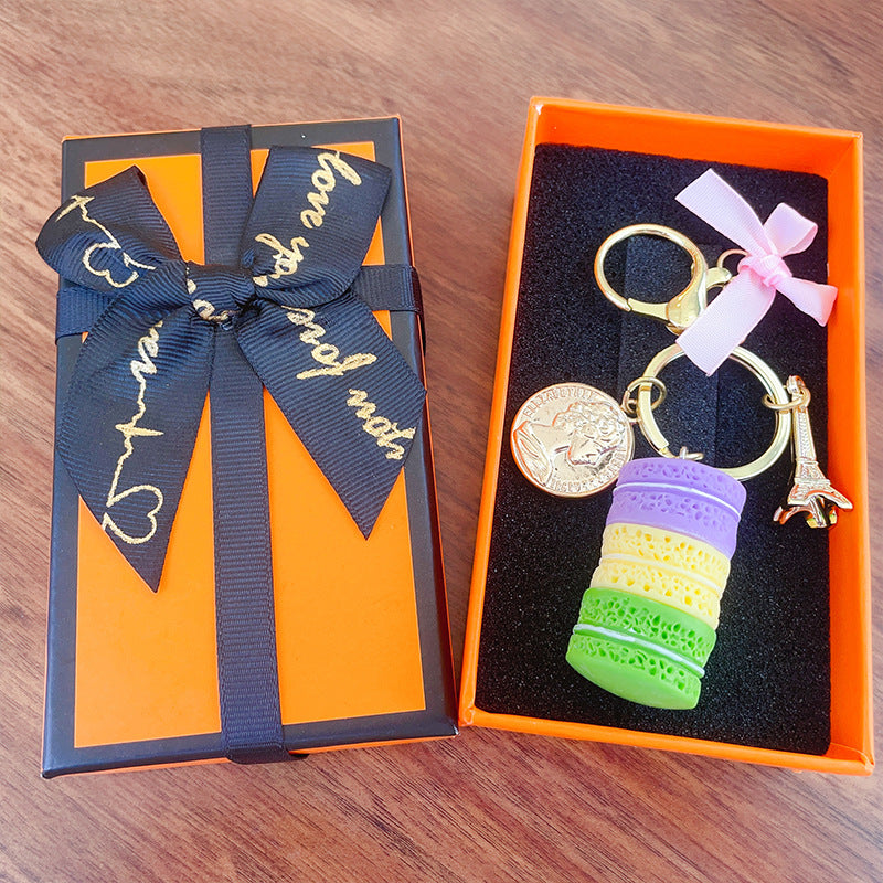 Wholesale Macaron Cute Resin Keychain