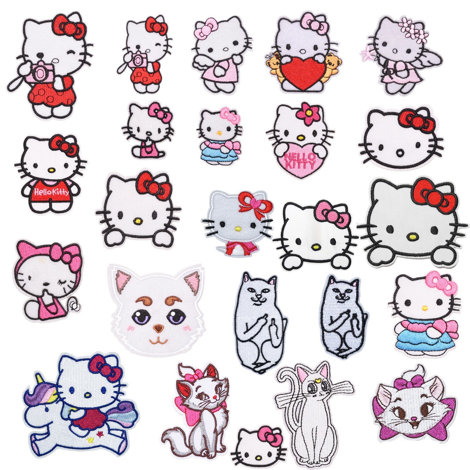 Wholesale DIY patchs cute cat patch children' s clothing bag OLY Exclusive