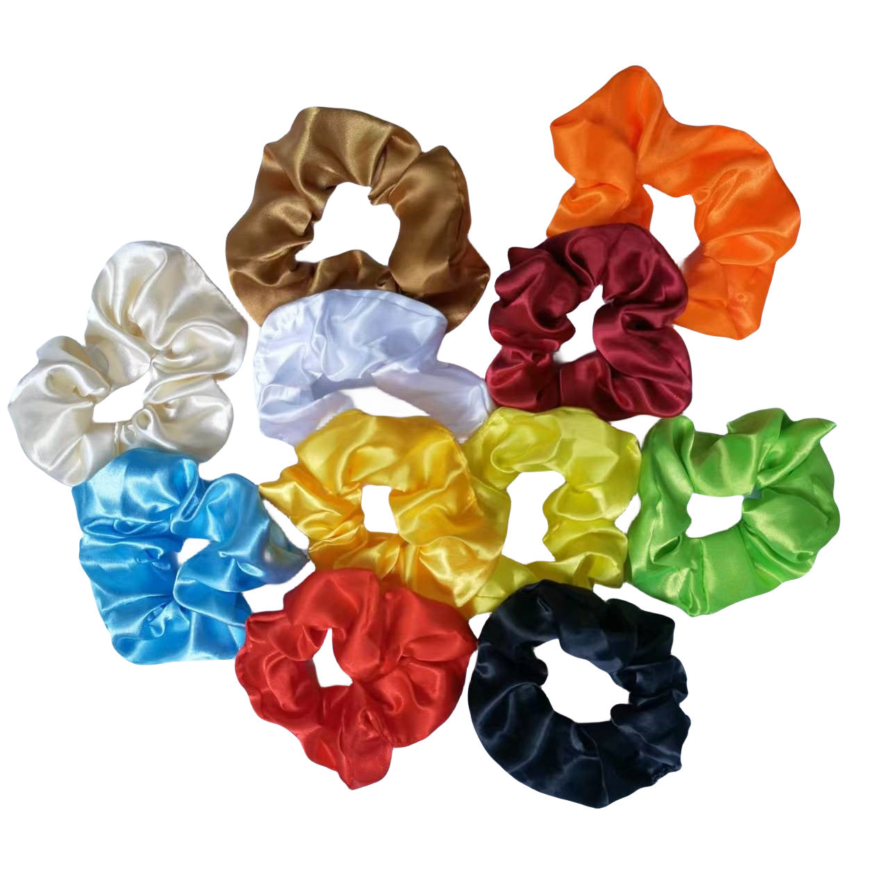 Wholesale 5pcs 12-color large headdress beauty girl hair coil hair rope