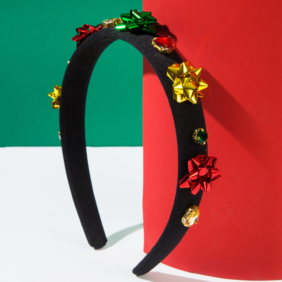 Wholesale New Christmas Diamond-encrusted Slim Cute and Versatile Holiday Headband