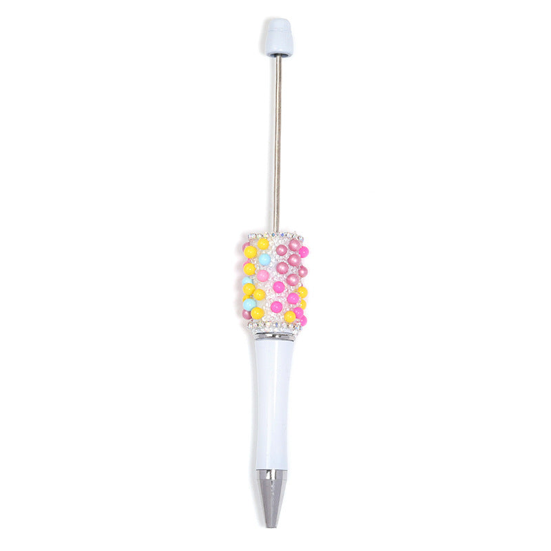 Wholesale   5pcs/pack  Dopamine bubble ball fine glitter beaded pen