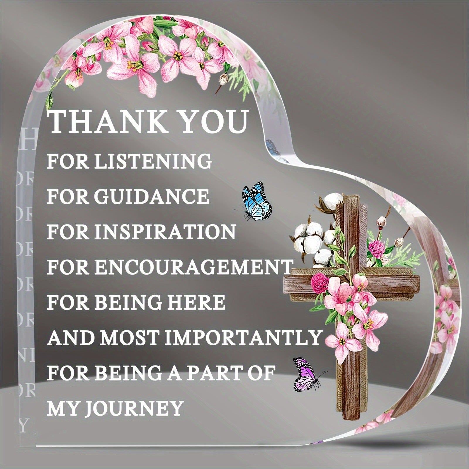 Wholesale of Transparent and Caring Acrylic Ornaments for Mother's Day