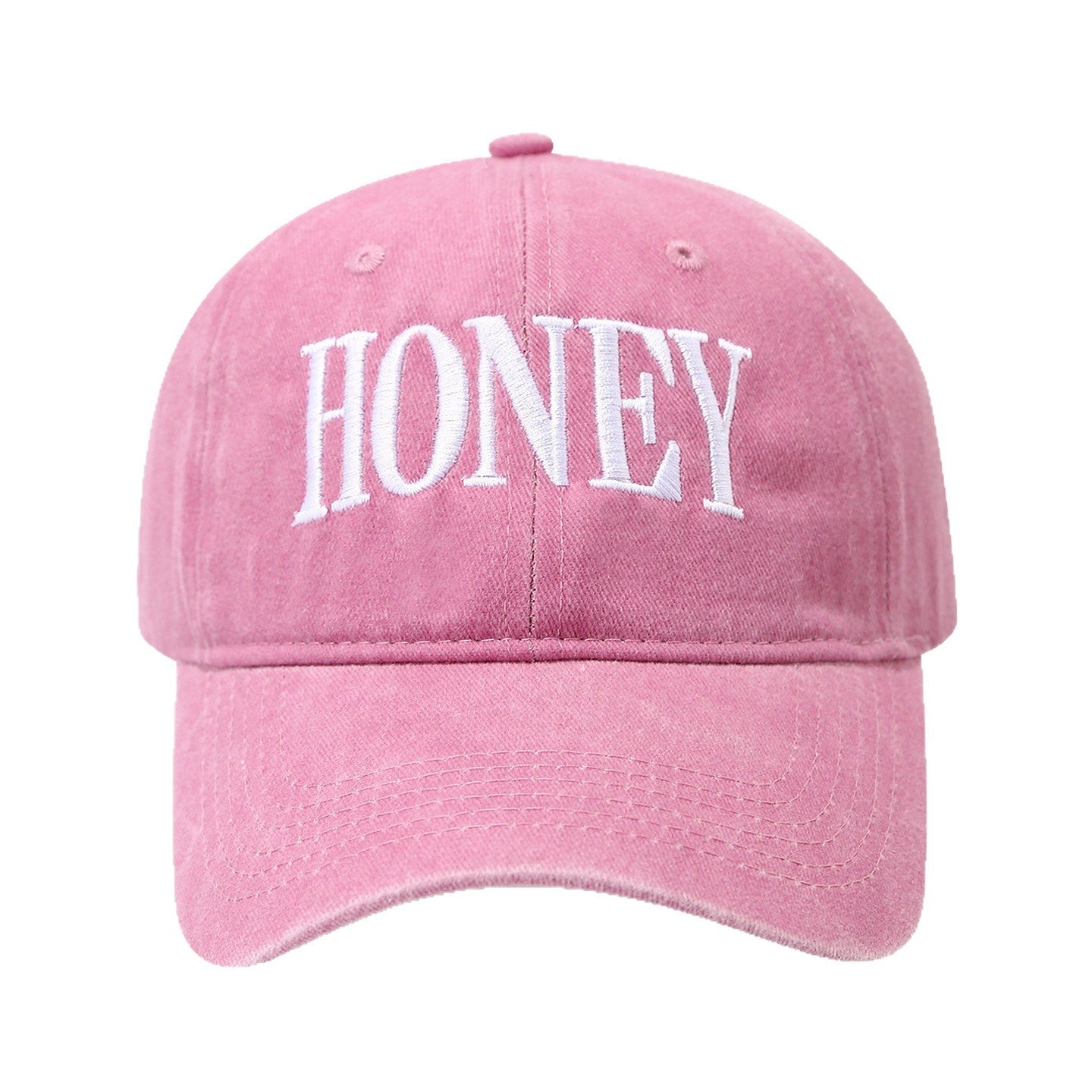 Wholesale  Embroidered Honey Baseball Cap Outdoor Sun Protection Visor Cap