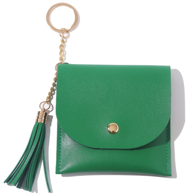 Wholesale PU Tassel Card Bag, Wallet, Key Bag, Keychain