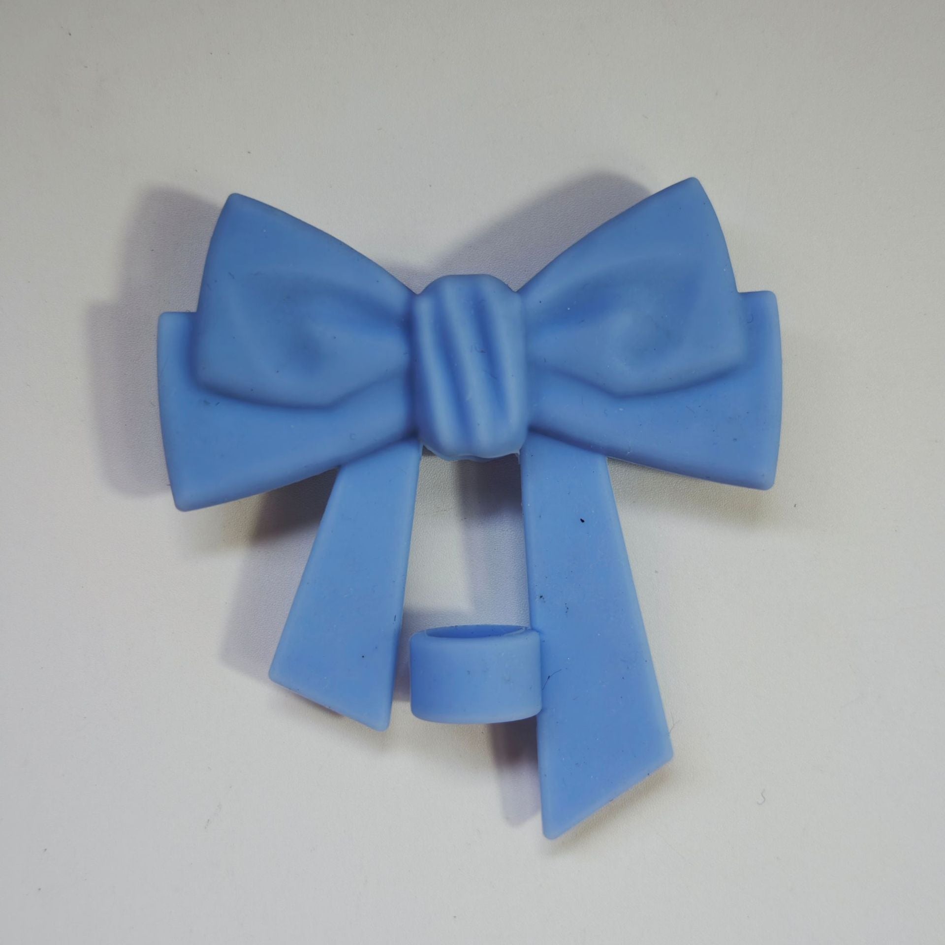 Wholesale 10pcs Food grade silicone straw cap bow 10mm straw dust plug