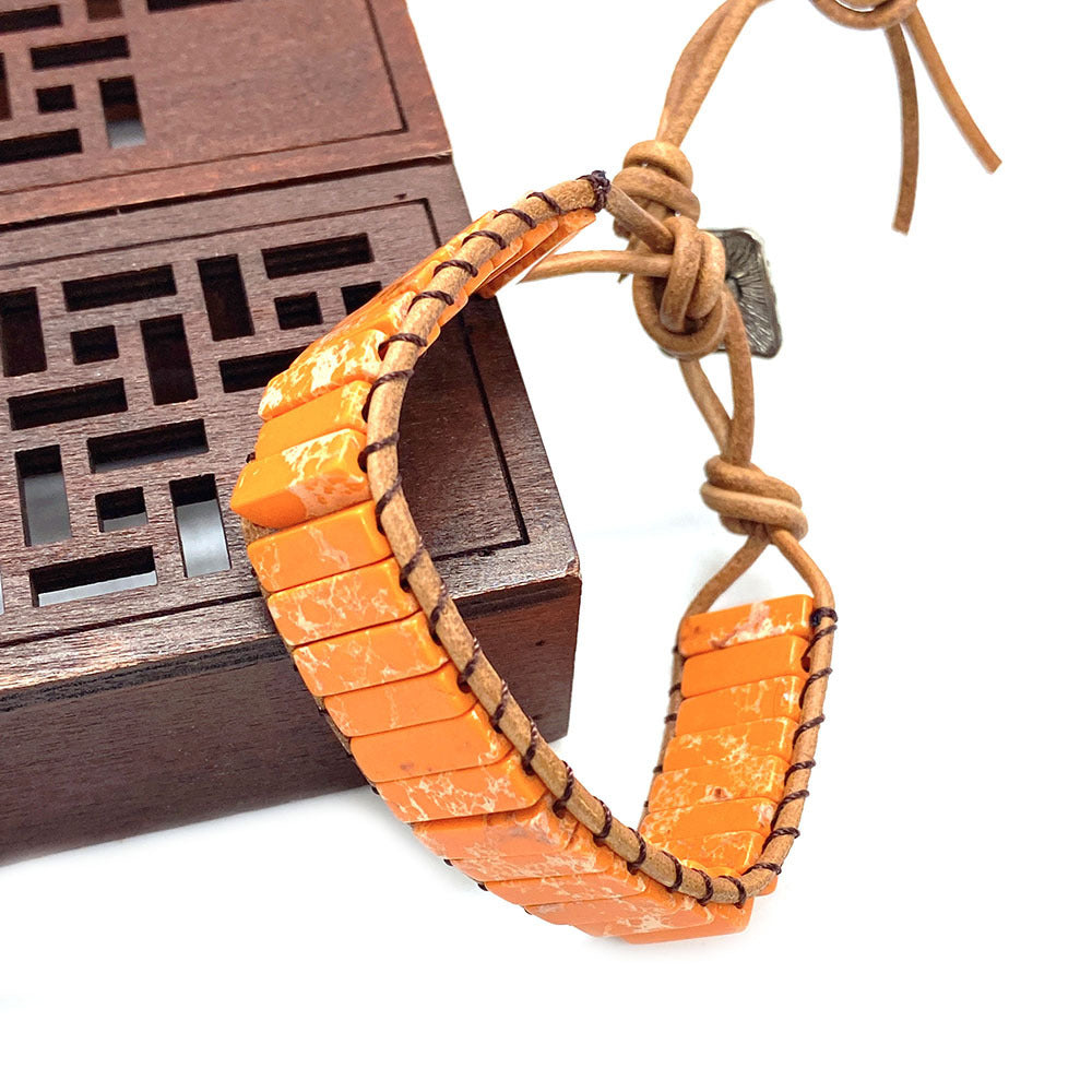 Wholesale Hand Woven Lapis Lazuli Bracelet