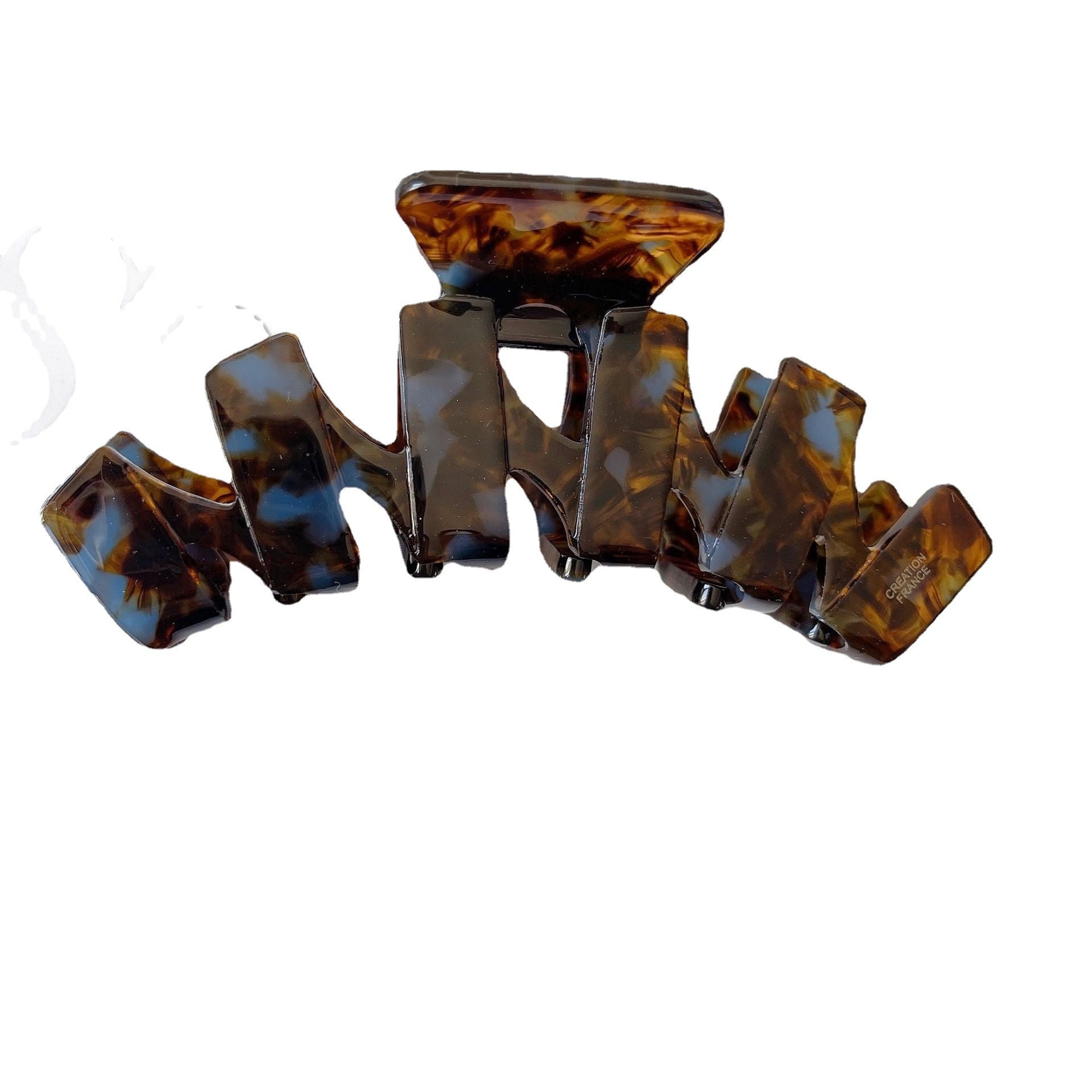 Wholesale Acetate Large Geometric Versatile Shark Clip