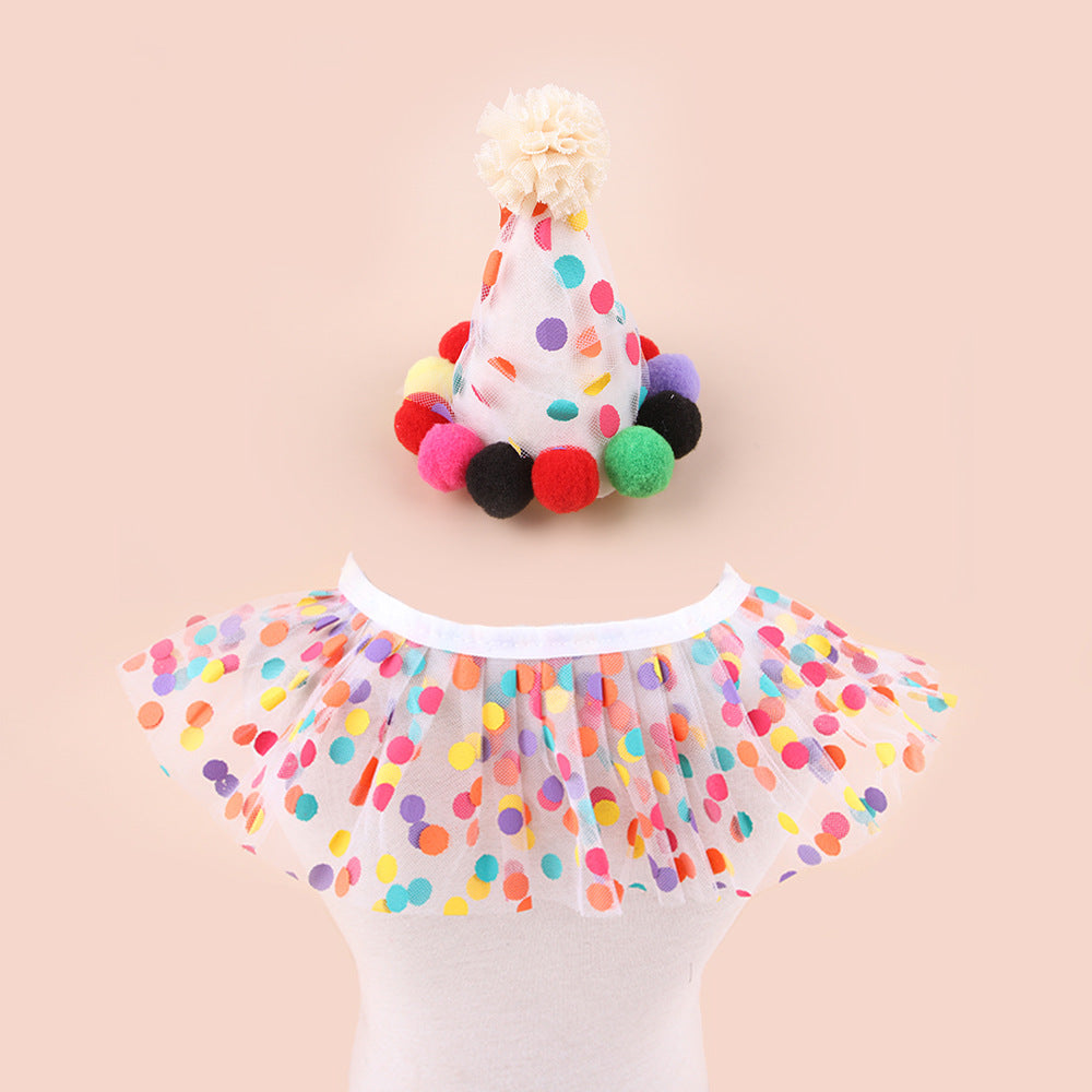 Wholesale pet birthday suit cute wind clothing cats and dogs can wear photo clothing