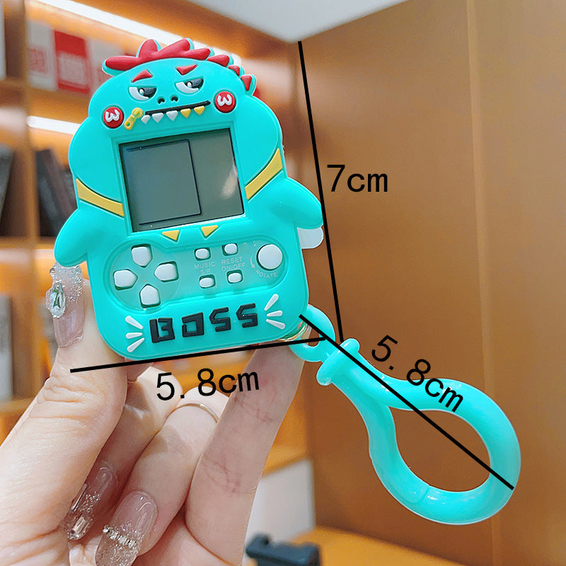 Wholesale Cartoon Dinosaur Game Machine Zinc Alloy Keychain