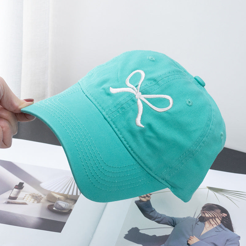 Wholesale Sweet Bow Embroidered Baseball Cap