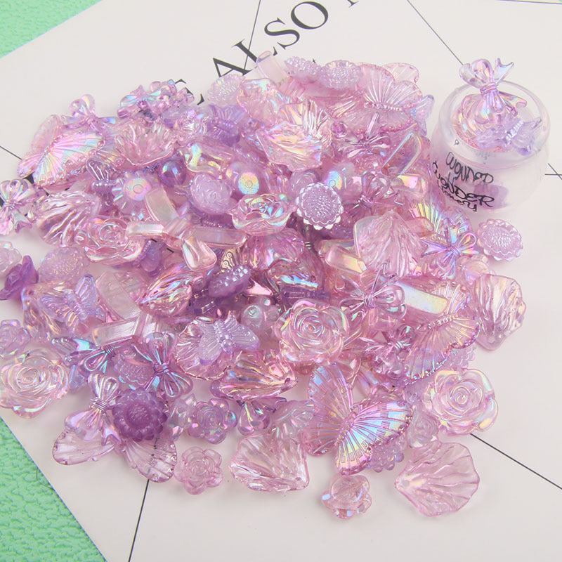 Wholesale 50pcs/pack Colorful Mixed Baroque Resin Cream Phone Case