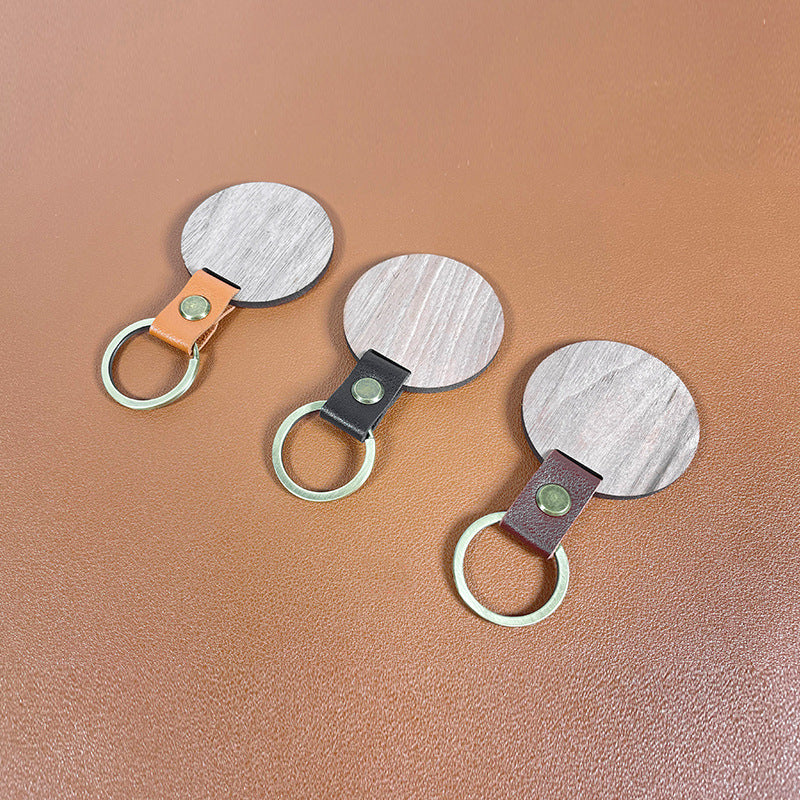 Wholesale DIY Blank Wooden Keychains