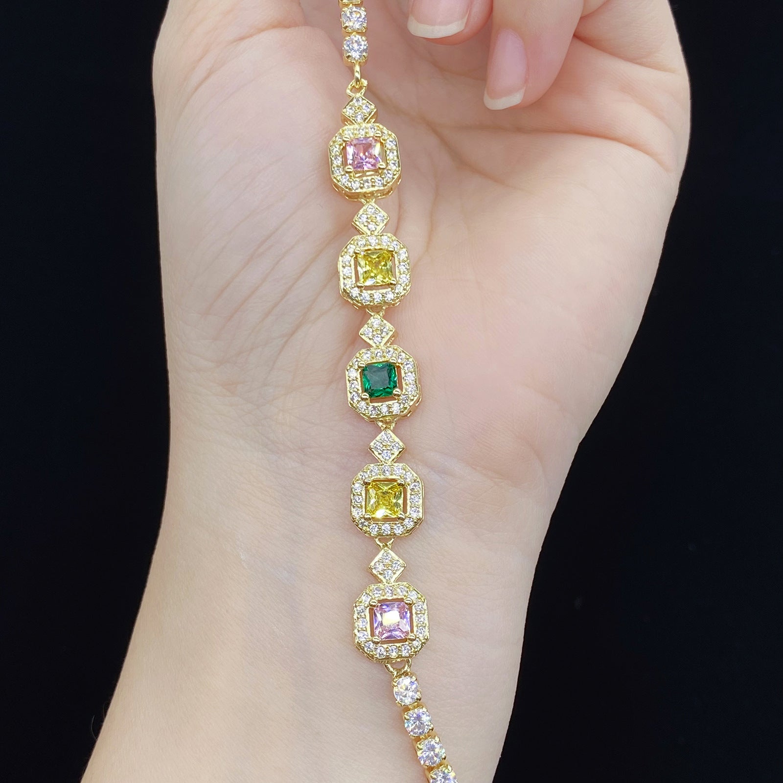 Wholesale Color Full Diamond Crystal Bracelet