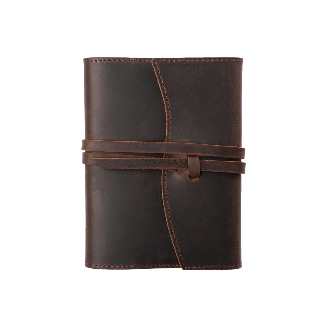 Wholesale A5A6 Top Layer Cowhide Protective Cover Fixed Page Notebook