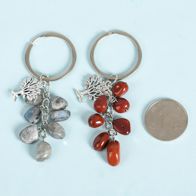 Wholesale Tree of Life Crystal Keychain