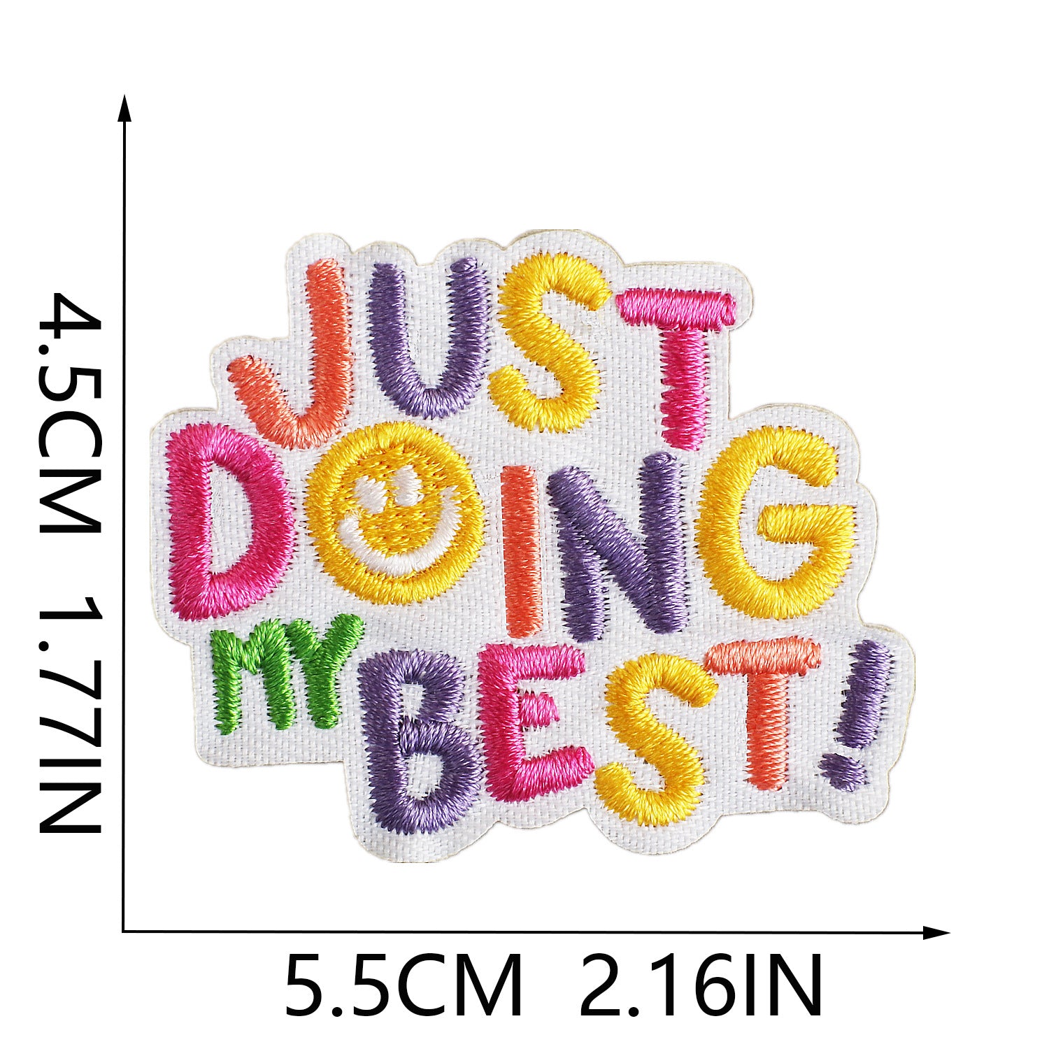 Wholesale energy embroidery cloth stickers