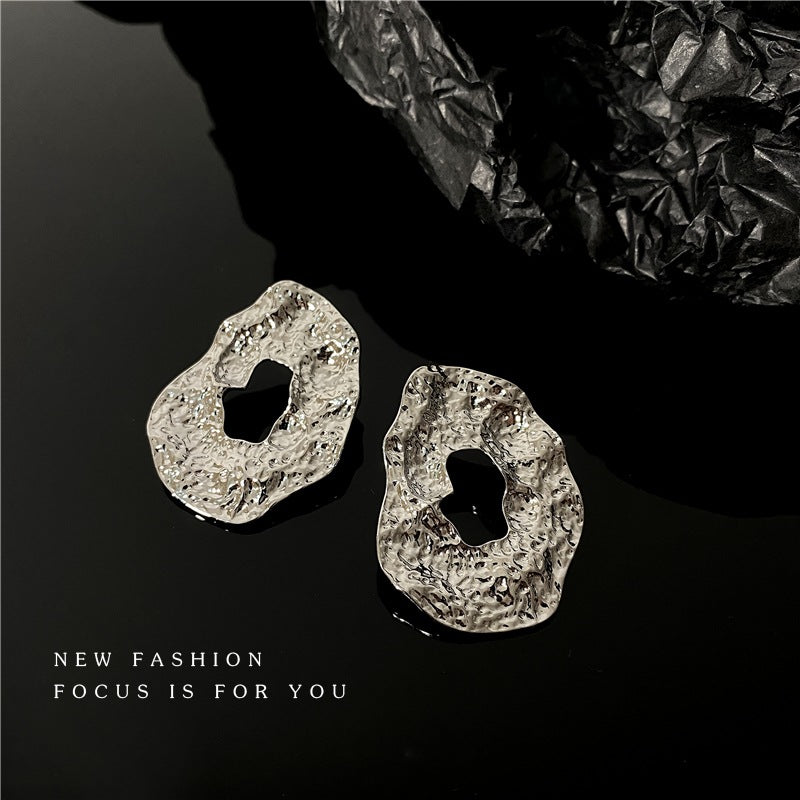 Wholesale Irregular Metal Earrings