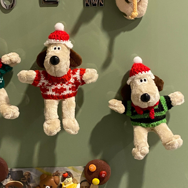 Wholesale Christmas Hats, Scarves, Puppies, Plush Refrigerator Stickers