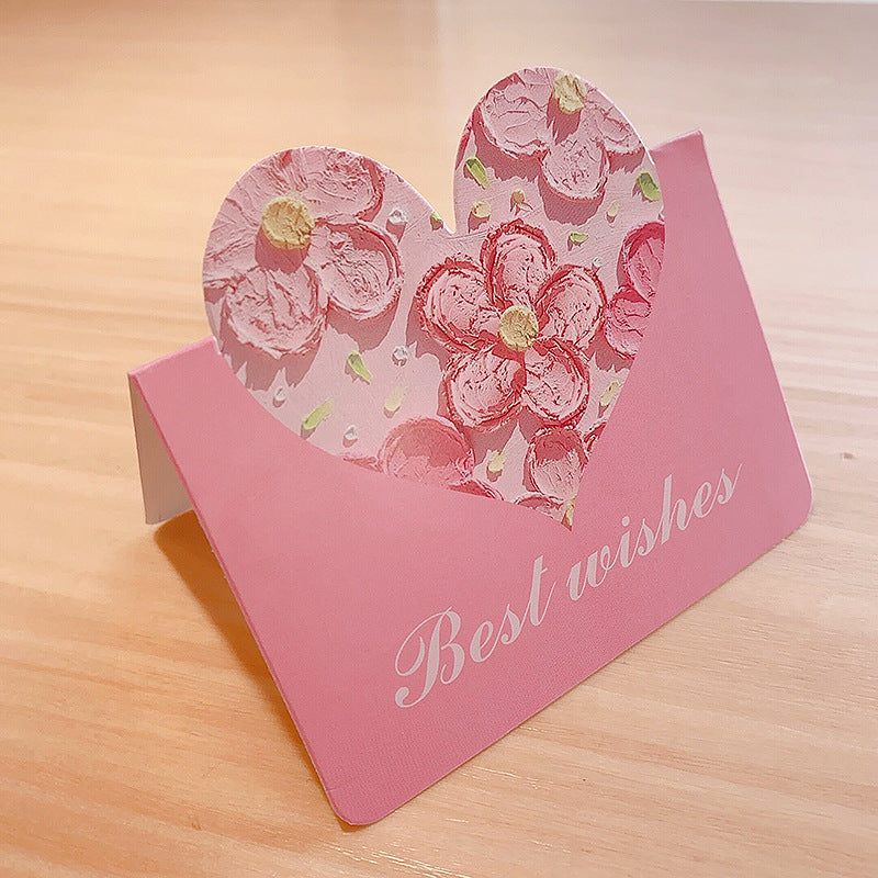 Wholesale of 10pcs/pack Mother's Day Love Paper Greeting Cards
