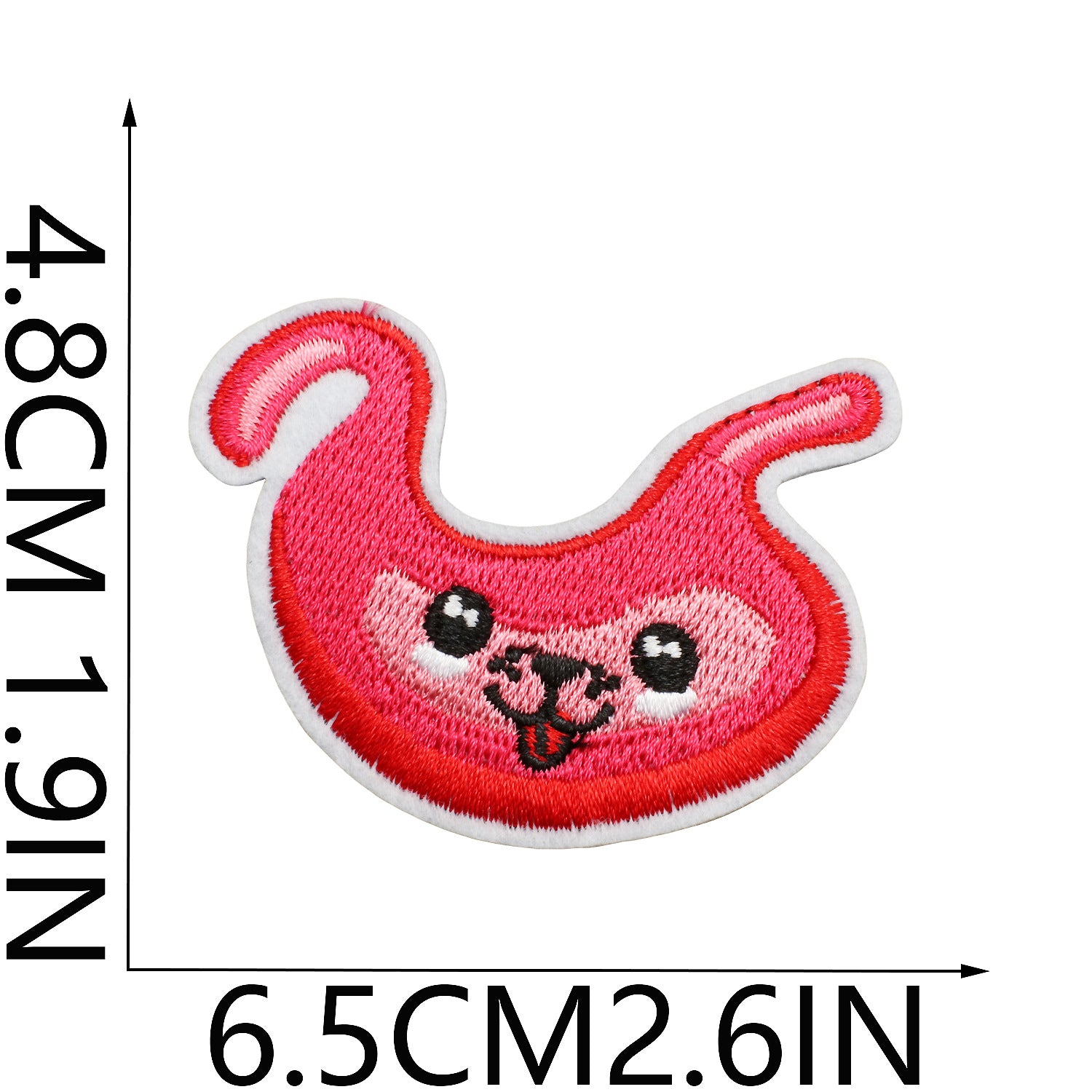 Wholesale Cartoon human organ embroidery patch medical equipment patch
