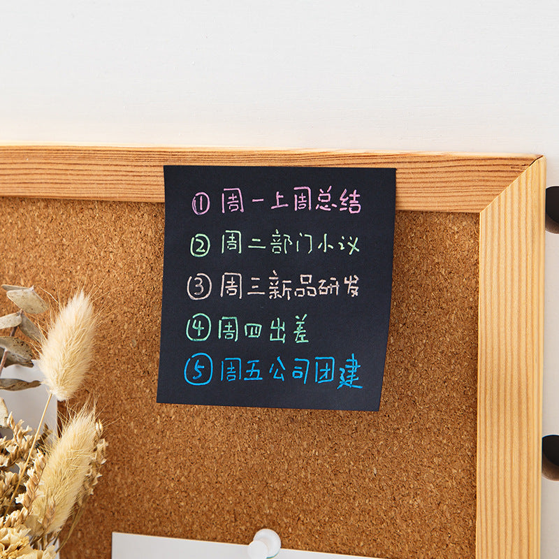 Wholesale Black Sticky Note Paper