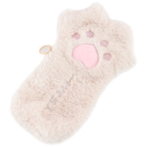 Wholesale Cat Paw Plush Pencil Bag