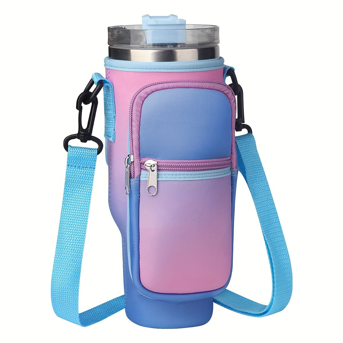 Wholesale 40OZ Handle Ice Cup Tumbler Neoprene Car Insulation Portable Bottle Cover Cup Cover