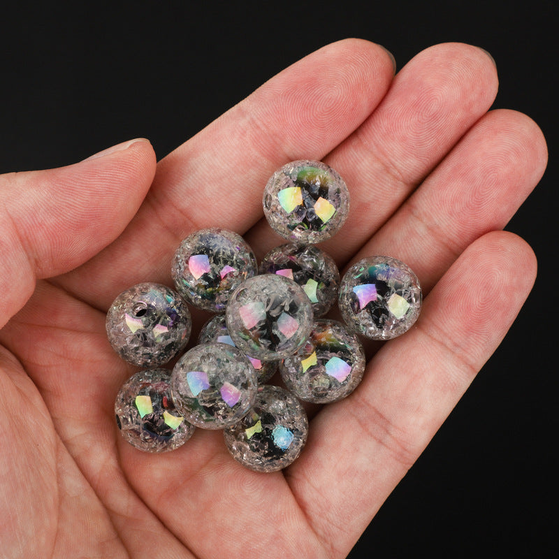 Wholesale 100PCS Acrylic Diy Round Beads