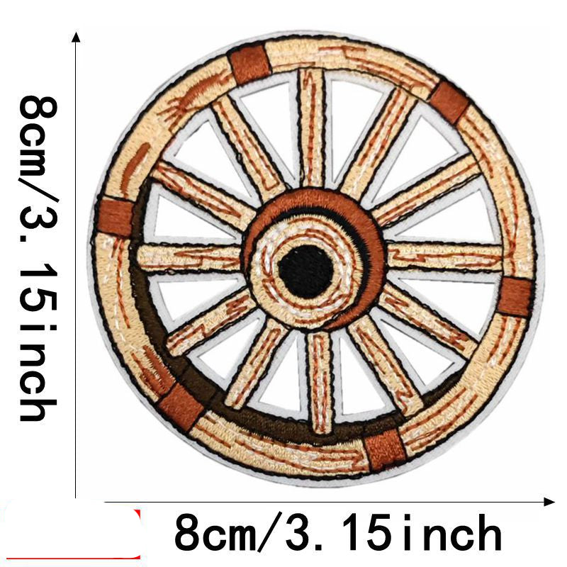 Wholesale Western Cowboy embroidery clothing patch