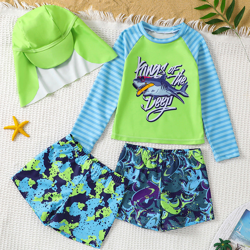 Wholesale Creative Graffiti Original Design Swimming Baby Clothes
