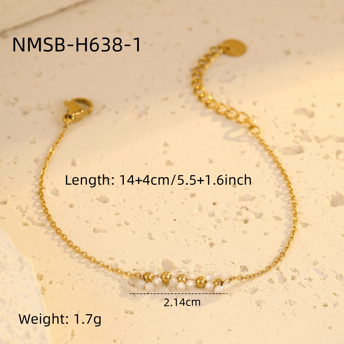 Wholesale Colorful Flower Beaded Bracelet