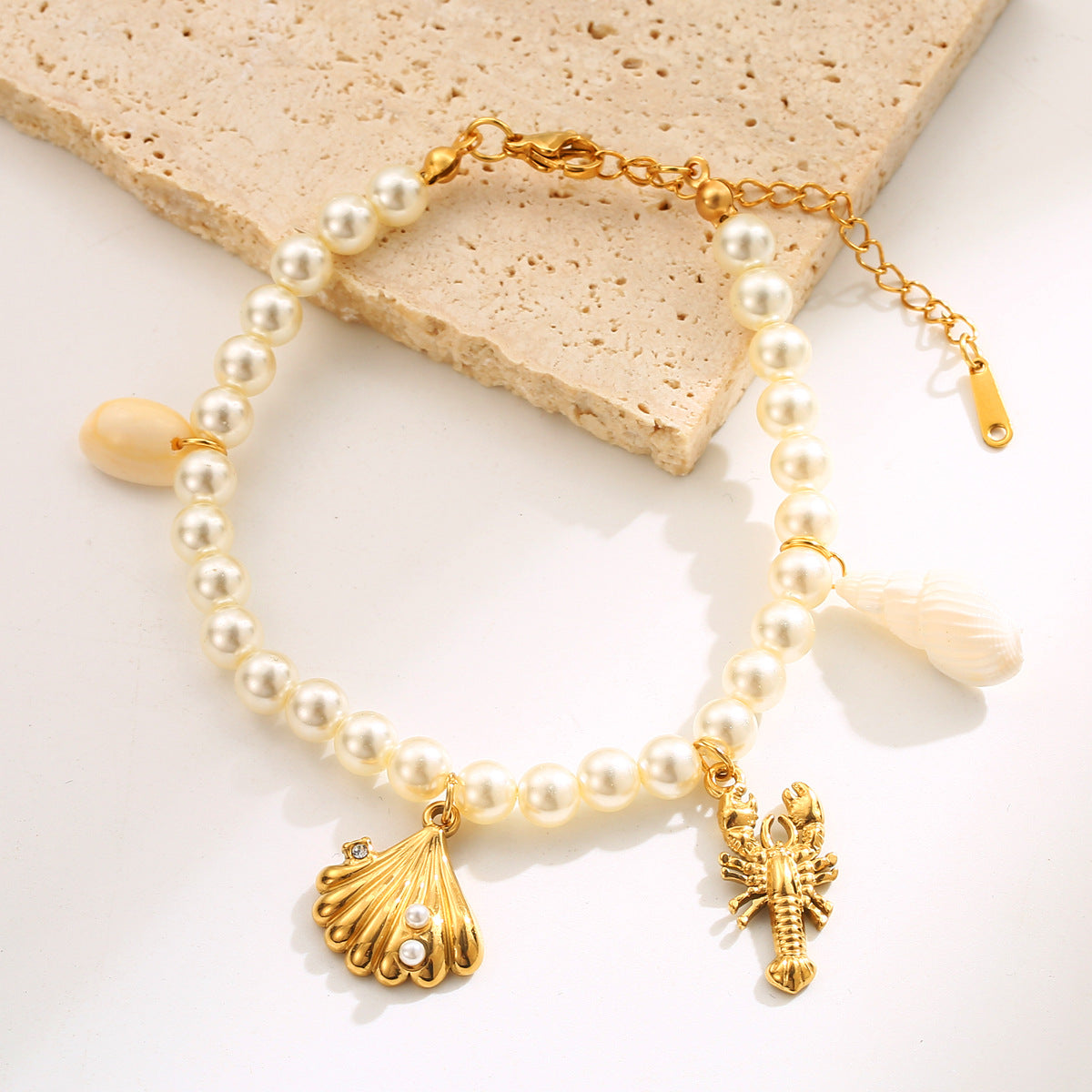 Wholesale Ocean Series Pearl Bracelet Turquoise Jewelry