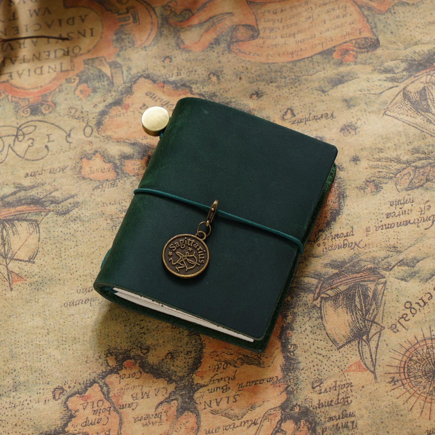 Wholesale Mini cute portable account book handmade leather notebook